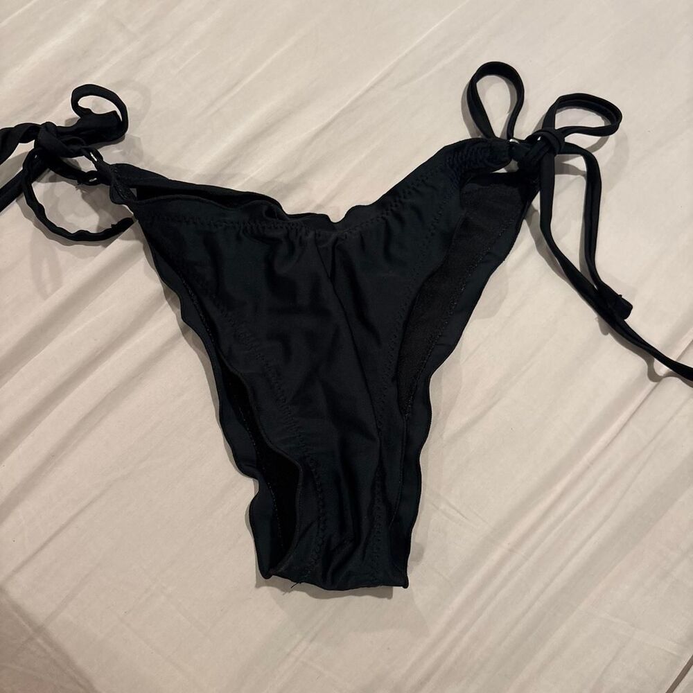 Shein Women's Black Bikini-and-tankini-bottoms